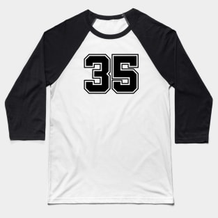 35 Number Baseball T-Shirt